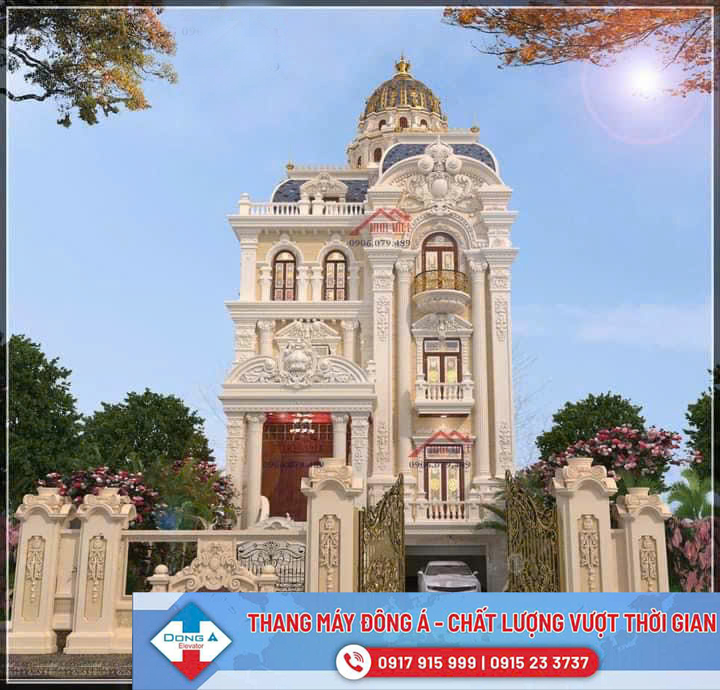 Thi công thang máy biệt thự