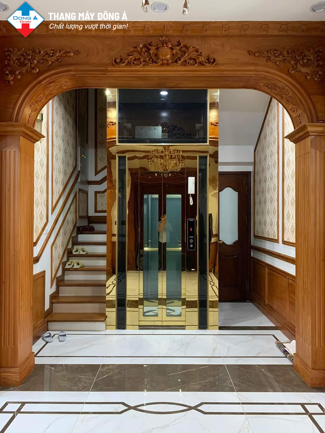 Thang máy gia đình cao cấp
